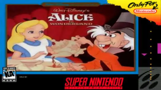 Alice In Wonderland (J) game