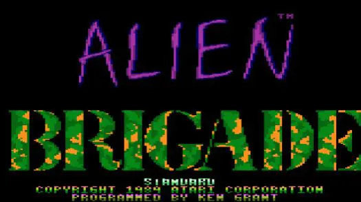 Alien Brigade game