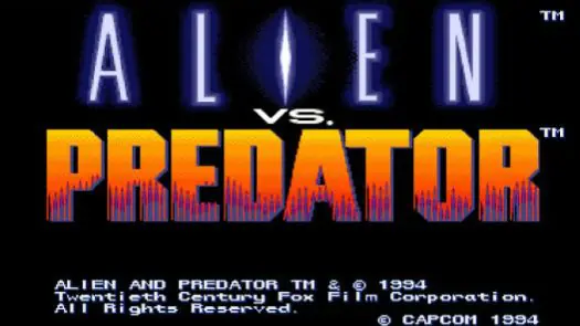 ALIEN VS PREDATOR (EUROPE) game