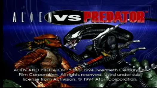 Alien vs Predator Game