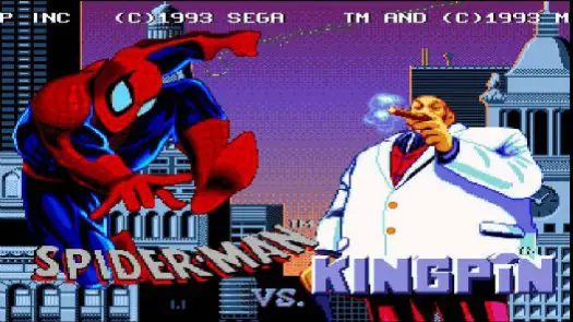 Amazing Spider-Man Vs The Kingpin, The (U) Game