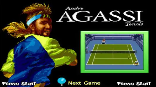 Andre Agassi Tennis game