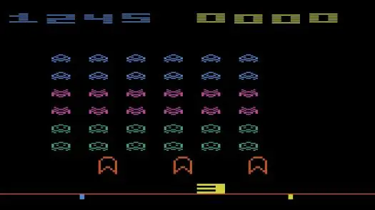  Atari 2600 Invaders (Space Invaders Hack) game