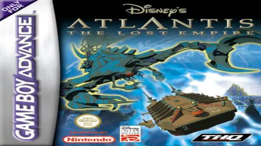 Atlantis - The Lost Empire GBA game