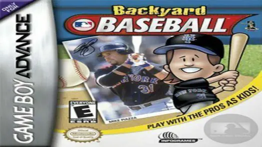 Backyard Baseball GBA game