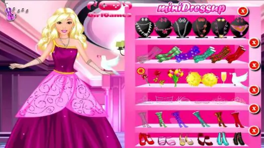 Barbie - Game Girl game