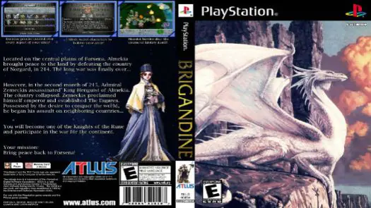 Brigandine - Legend of Forsena [NTSC-U] [SLUS-00687] game