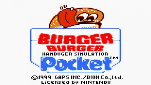 Burger Burger Pocket game