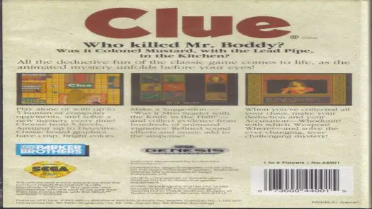 Clue game