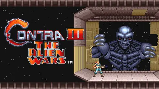Contra III - The Alien Wars game
