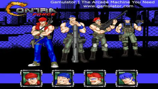Contra Force Game