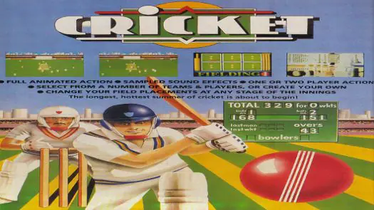 Cricket Amiga game