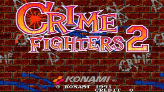 Crime Fighters (Japan 2 Players) game