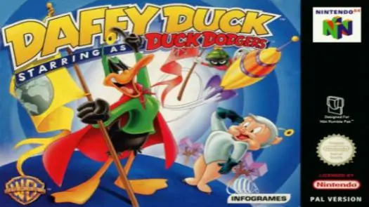 Daffy Duck Starring as Duck Dodgers (E) game