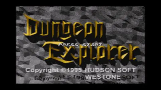 Dungeon Explorer (U) game