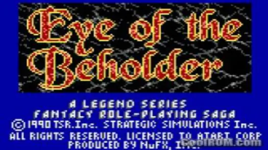 Eye of the Beholder game