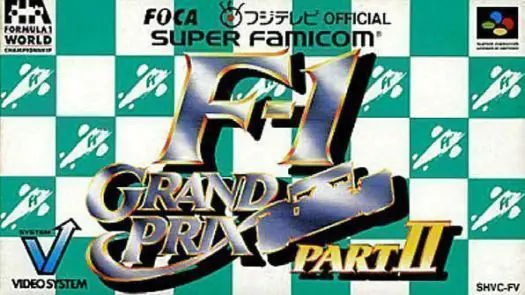  F-1 Grand Prix 2 (J) Game