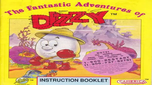 Fantastic Adventures Of Dizzy, The game