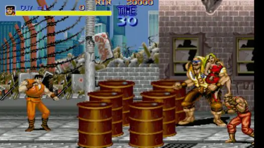 Final Fight (1992)(Capcom)(Disk 1 Of 2)[a3] game
