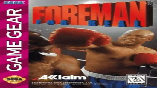 Foreman For Real game