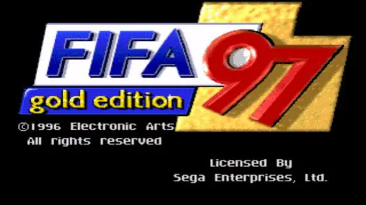  FIFA 97 - Gold Edition game