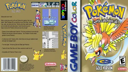 Pokemon - Gold Version game