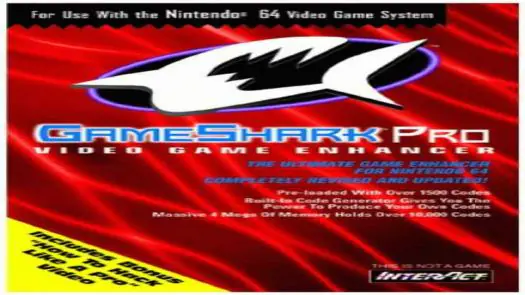 GameShark Pro V3.3 (Unl) game