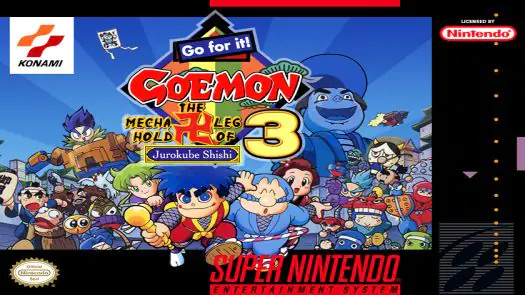 Ganbare Goemon 3 game