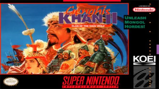 Genghis Khan II - Clan Of The Gray Wolf game