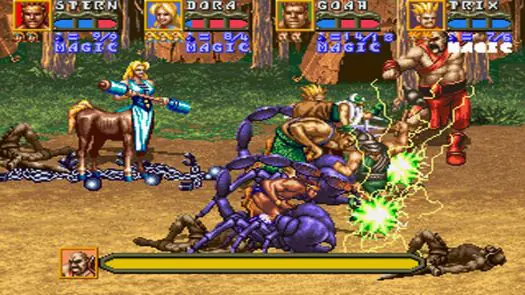 Golden Axe The Revenge of Death Adder game