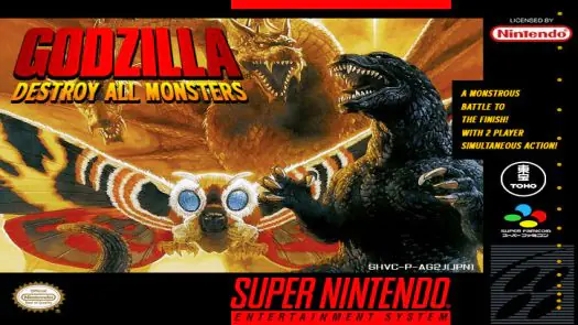 Godzilla - Kajuu Dai Kessen (J) Game