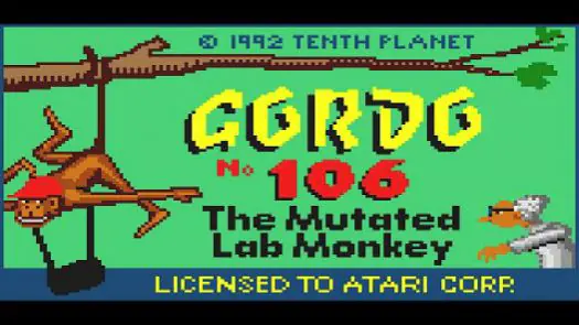 Gordo 106 - The Mutated Lab Monkey game