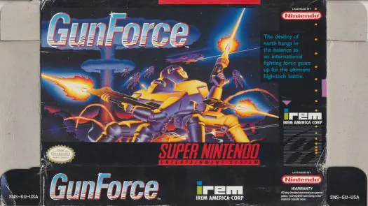 Gun Force game