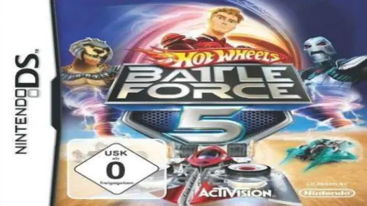 Hot Wheels - Battle Force 5 (E) Game