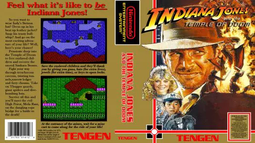 Indiana Jones And The Temple Of Doom game
