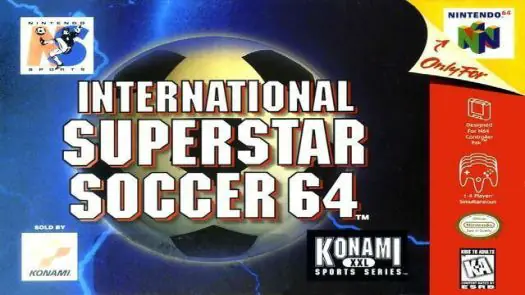 International Superstar Soccer 64 game