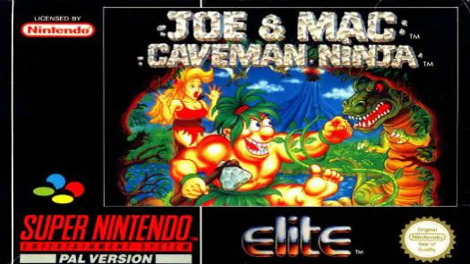 Joe And Mac - Caveman Ninja (E) game