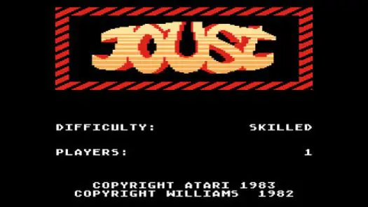 Joust (1983-84) (Atari) game