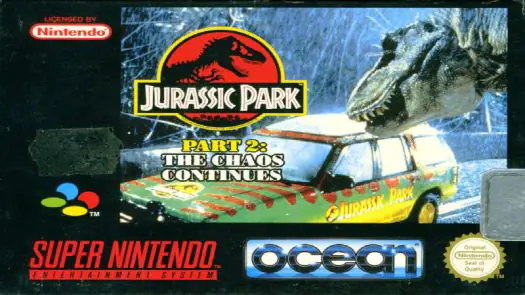  Jurassic Park Part 2 - The Chaos Continues Game
