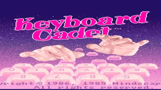 Keyboard Cadet game