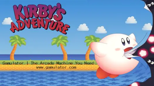Kirby's Adventure game