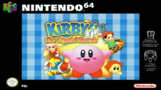 Kirby 64 - The Crystal Shards (Europe) game