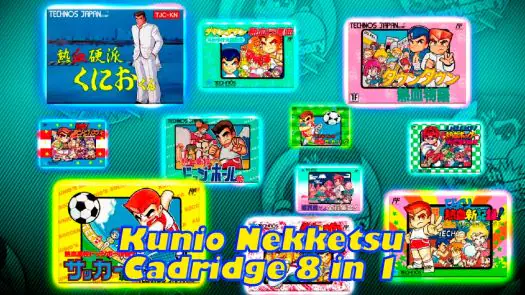 Kunio 8-in-1 game