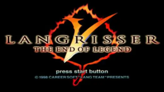 Langrisser 5 The End of Legend (J) game
