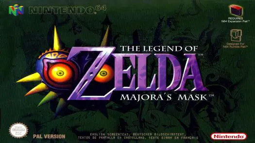 Legend of Zelda, The - Majora's Mask (Europe) Game
