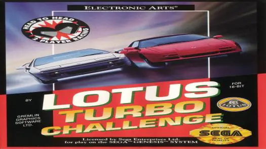 Lotus Turbo Challenge (USA, Europe) game