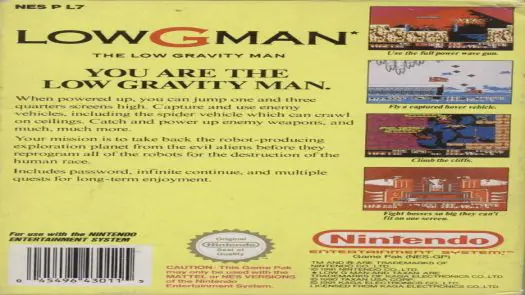Low G Man game