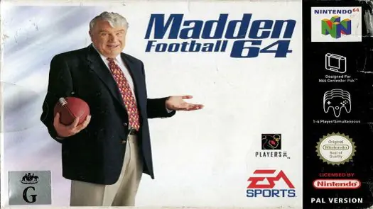 Madden Football 64 game
