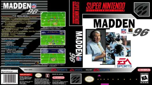 Madden NFL 96 game