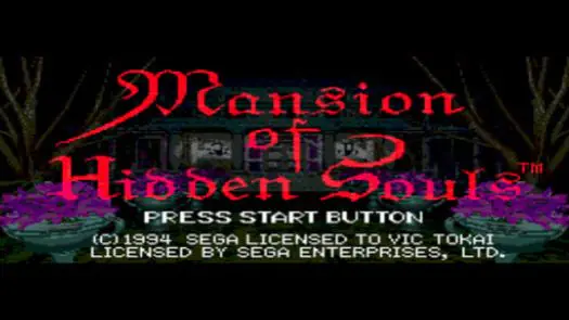 Mansion of Hidden Souls (U) game